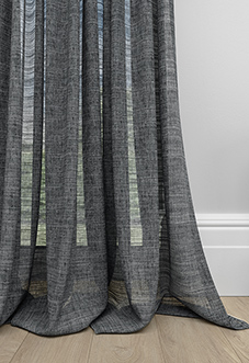 Novara Voile, Pebble Grey - Made to Measure Curtains